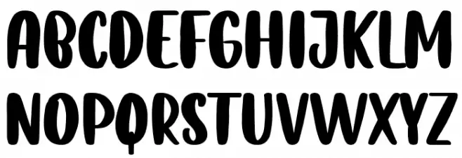 Lemon Tea Schriftart Groß