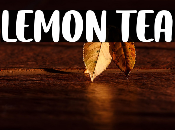 Lemon Tea Example 2