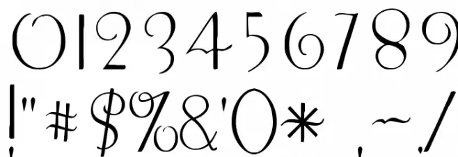 LemonChicken Font OTHER CHARS