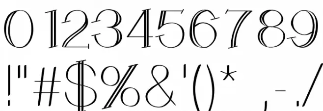 LemonCookie Font OTHER CHARS