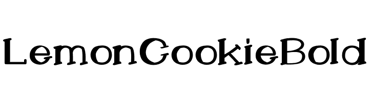 LemonCookieBold  नि: शुल्क फ़ॉन्ट्स डाउनलोड