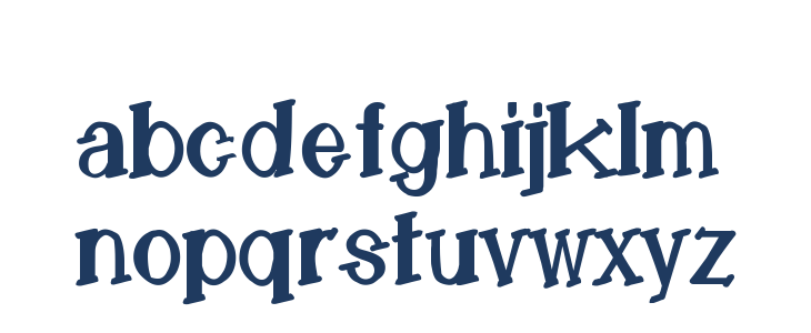 LemonCookieBoldCondensed Lowercase