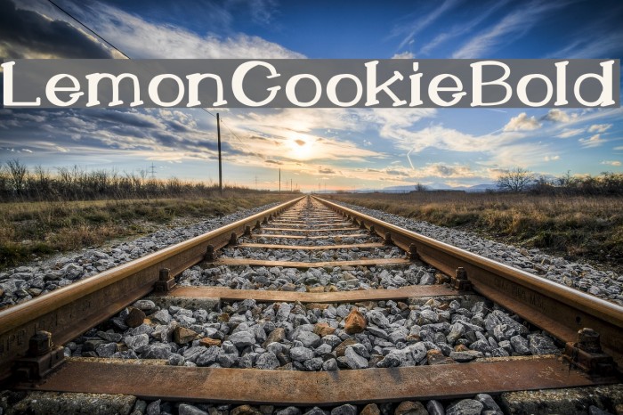 LemonCookieBold Example 3