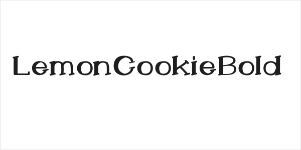 LemonCookieBold Logo