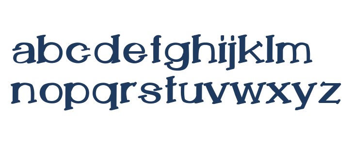 LemonCookieBold Lowercase