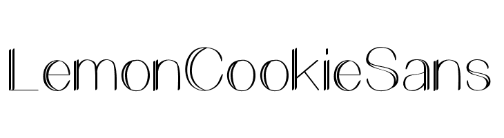 LemonCookieSans  नि: शुल्क फ़ॉन्ट्स डाउनलोड