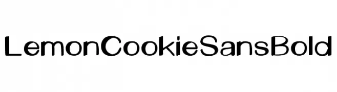 LemonCookieSansBold  font caratteri gratis