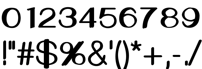 LemonCookieSansBold Font OTHER CHARS