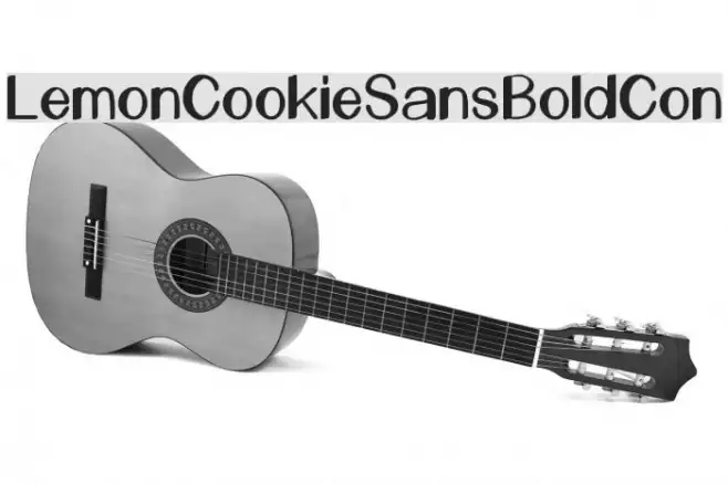 LemonCookieSansBoldCon Example 1