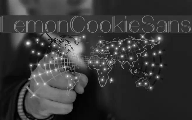 LemonCookieSans Font examples