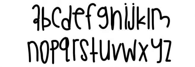 LemonCreamPie Font LOWERCASE