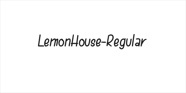 LemonHouse-Regular Logo