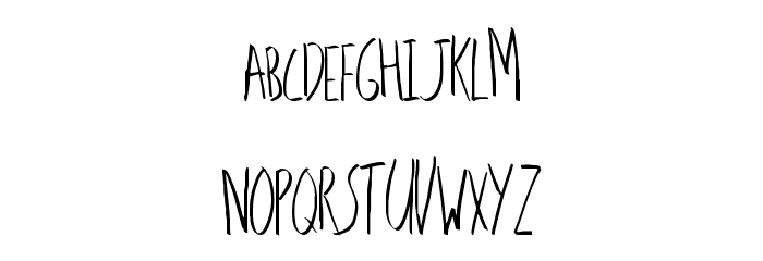 LemonShower Font LOWERCASE