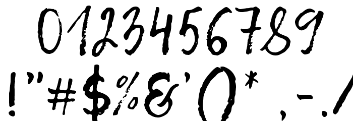 LemonTuesday Font OTHER CHARS