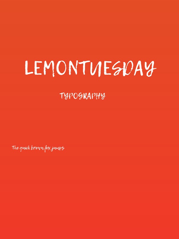 LemonTuesday Poster