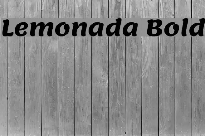Lemonada Bold Font examples