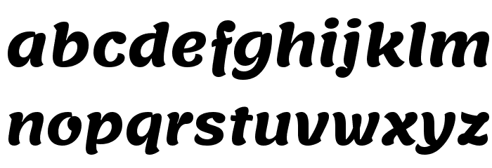 Lemonada Bold Font LOWERCASE