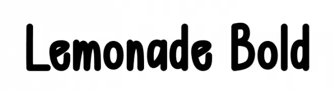 Lemonade Bold  Free Fonts Download