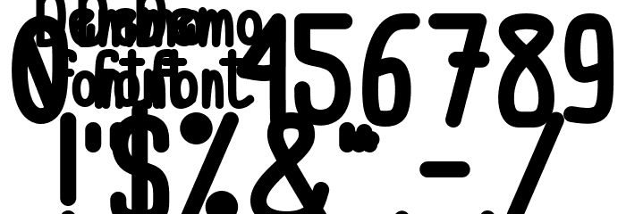 Lemonade Bold Font OTHER CHARS