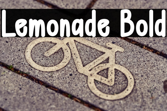 Lemonade Bold Example 1