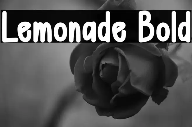 Lemonade Bold Example 2