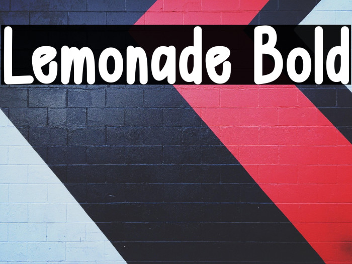 Lemonade Bold Example 3