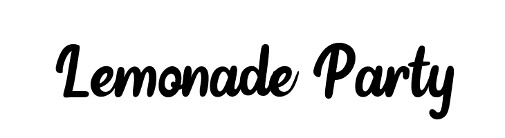 Lemonade Party  नि: शुल्क फ़ॉन्ट्स डाउनलोड