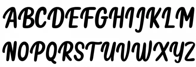 Lemonade Party Schriftart Groß