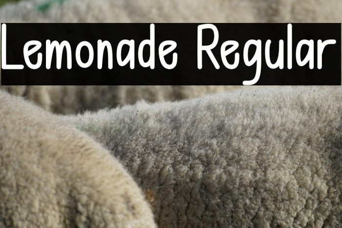 Lemonade Regular Example 1