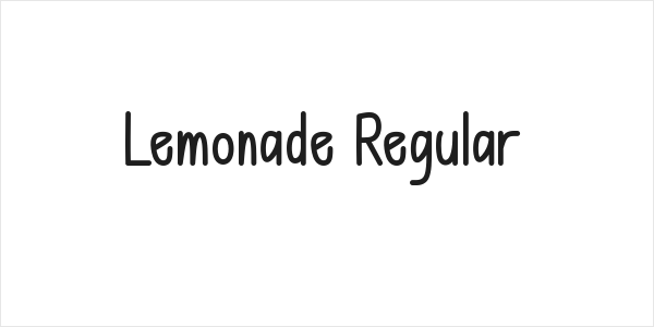 Lemonade Regular Logo