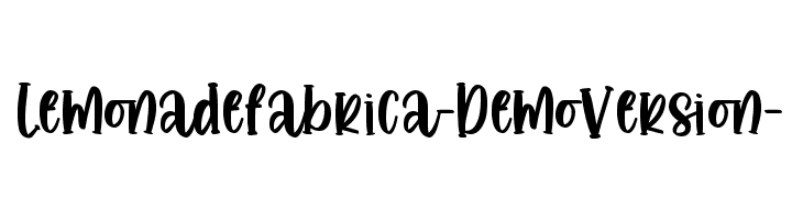 Lemonade fabrica -Demo Version-  baixar fontes gratis