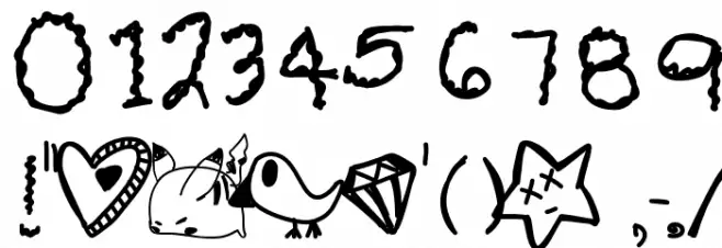 Lemonade Font OTHER CHARS