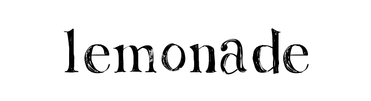 Lemonade Font