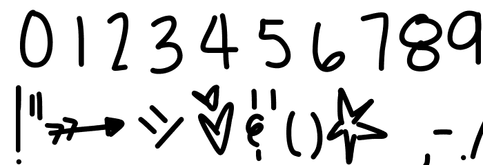 LemonadeJuice Font OTHER CHARS