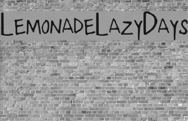 LemonadeLazyDays Font examples