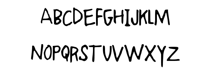 LemonadeLazyDays Font LOWERCASE