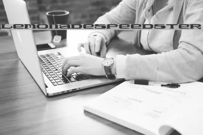 LemonadeSpeedster Font examples