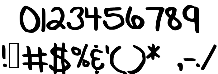LemonadeStand Font OTHER CHARS