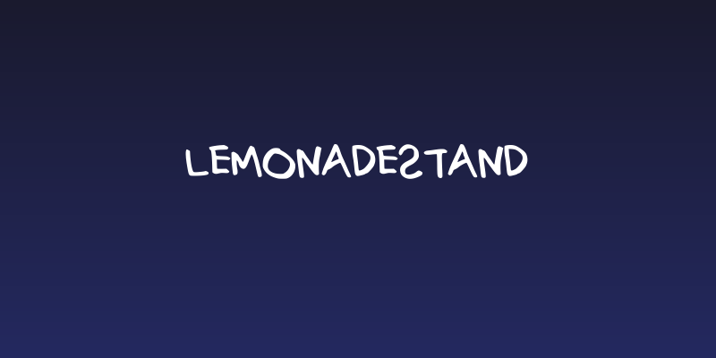 LemonadeStand Social Header