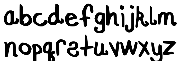 LemonadeStand Font LOWERCASE