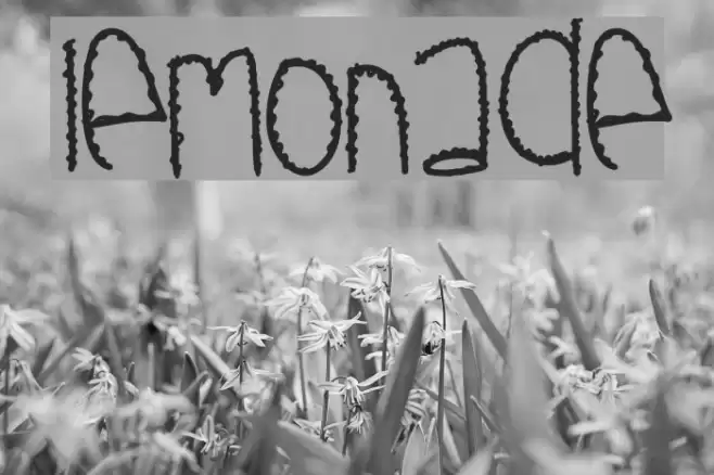 Lemonade Font examples