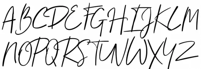 Lemonday Font UPPERCASE