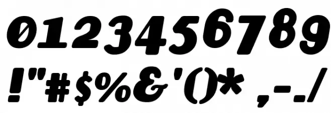 Lemondrop Bold Italic Font OTHER CHARS