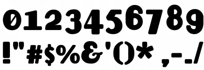 Lemondrop Bold Font OTHER CHARS