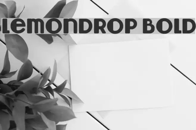 Lemondrop Bold Example 2