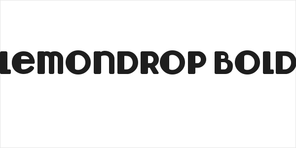 Lemondrop Bold Logo