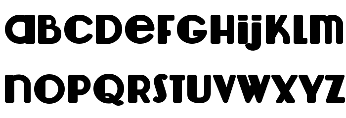 Lemondrop Bold Font LOWERCASE