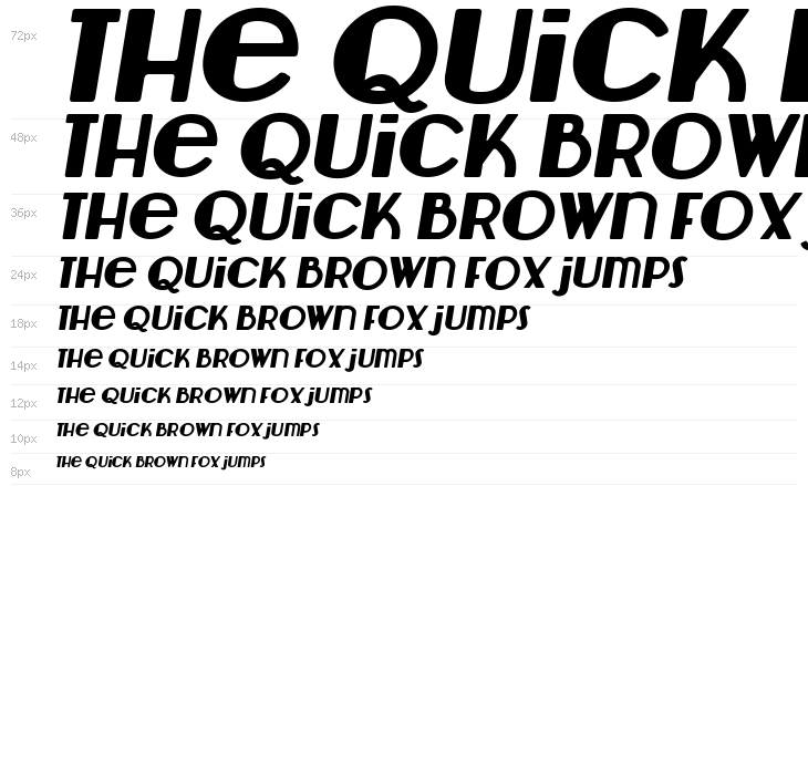 Lemondrop Italic Waterfall