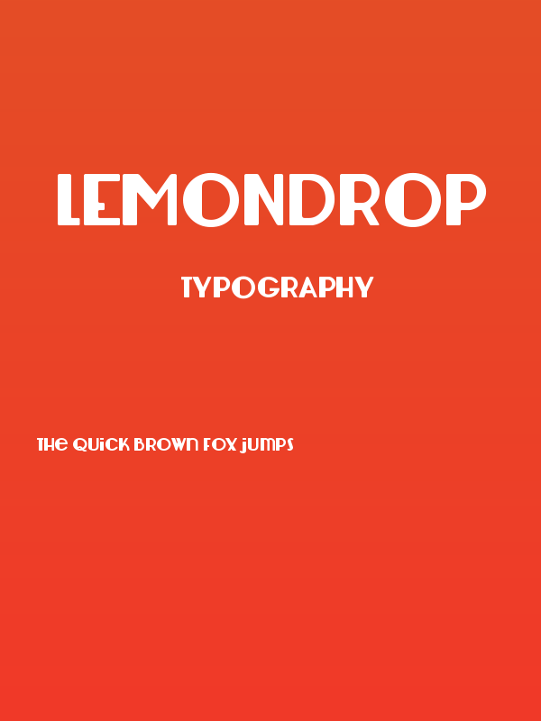 Lemondrop Poster