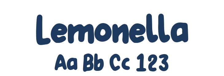 Lemonella Font Preview